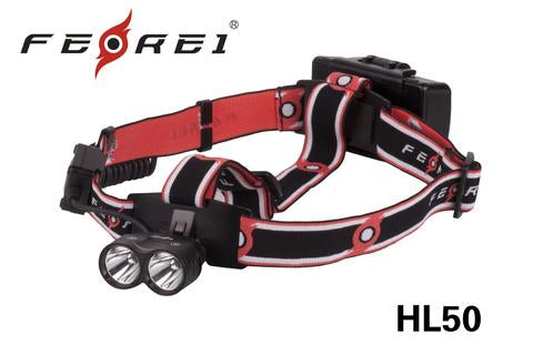 Ferei HL50 dual LED 1800 lumen CREE XM-L2 hunting headlamp