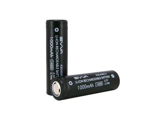 EVVA Unprotected 14500 3.7v 1000mAh