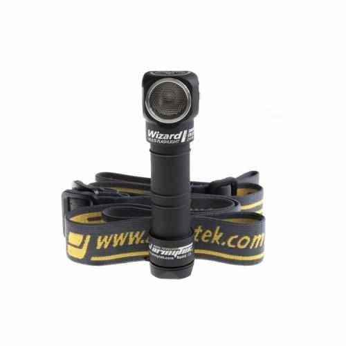 A headlamp with a strap attached to it.