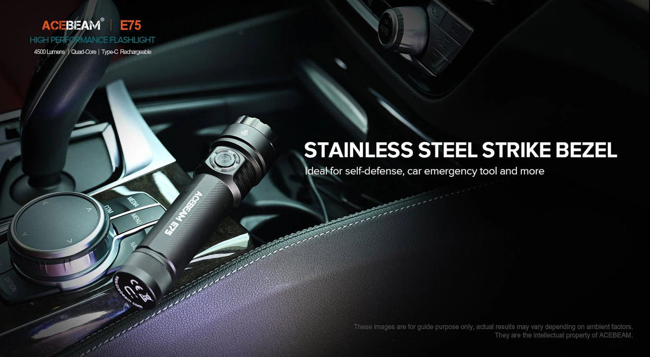 Acebeam E75 — Killzone Flashlights Acebeam E75 — Killzone Flashlights
