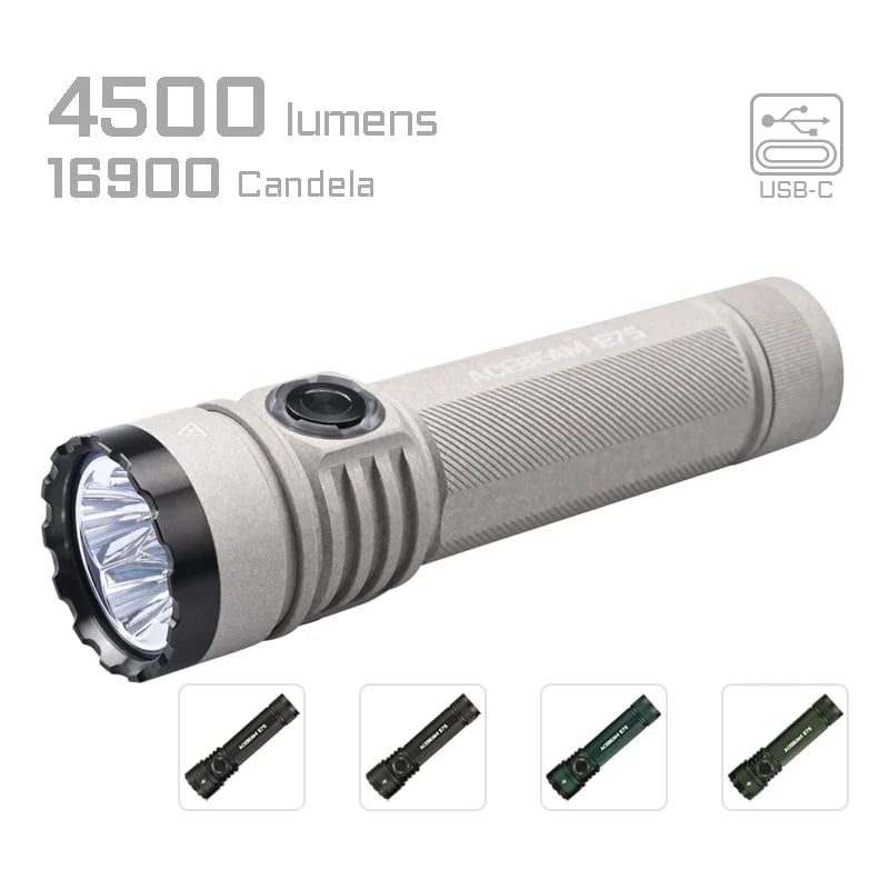 Acebeam E75 — Killzone Flashlights Acebeam E75 — Killzone Flashlights