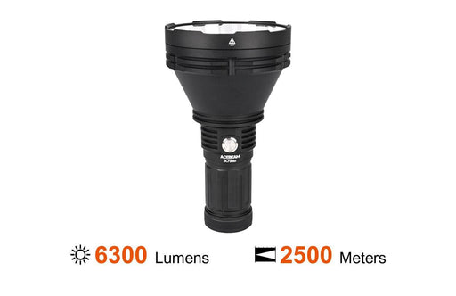An image of an Acebeam K75 2.0 with a different number of lumens.