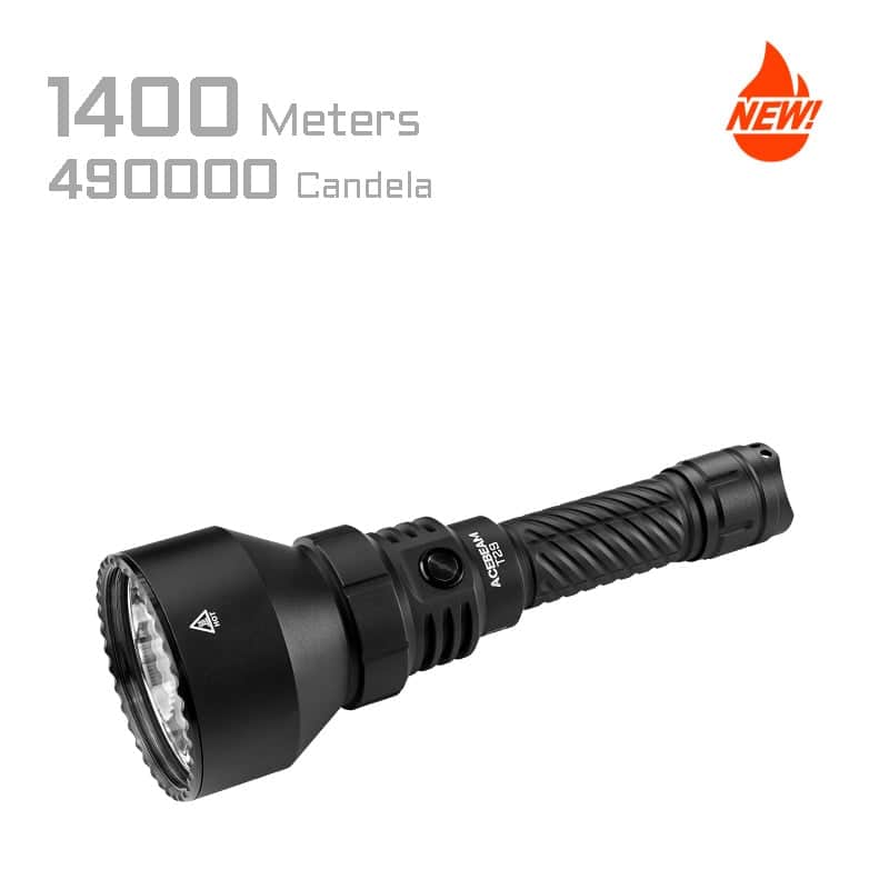 Acebeam T29 – 2,900 Lumens, 1,400m Long-Throw, 21700 Battery, Hunting Flashlight