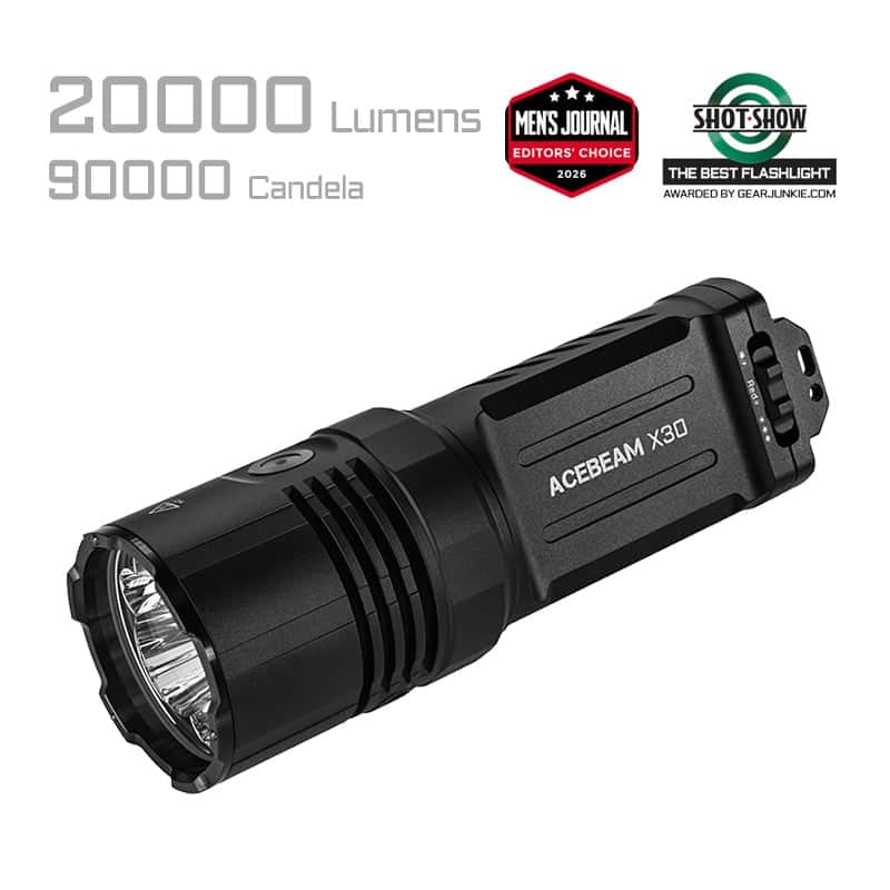 Acebeam X30 — Killzone Flashlights