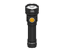 The Armytek Prime C2 Pro Max Magnet USB flashlight illuminates brightly on a plain white background.