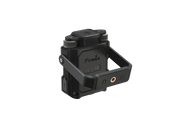 The Fenix CL27R, with its powerful output of 1600 lumens, features a stylish black design complete with a convenient handle and dual control dials on top. Designed for portability, this USB-C rechargeable lantern showcases excellent craftsmanship.