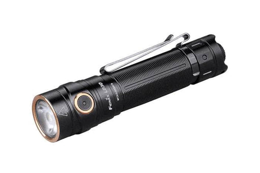 The Fenix LD30 flashlight is ideal for outdoor adventures and industrial use with its convenient handle.