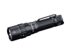 The Fenix PD40R V3.0 is a super bright LED flashlight in a black tactical model, offering 3000 lumens with a metal clip, textured grip, and multiple settings. It features a rechargeable design to ensure it's always ready for action, all displayed against a black background.