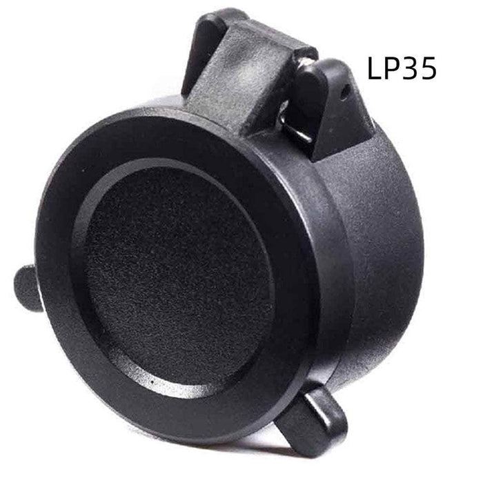 A black plastic cover for the Weltool Flashlight Lens Protectors.
