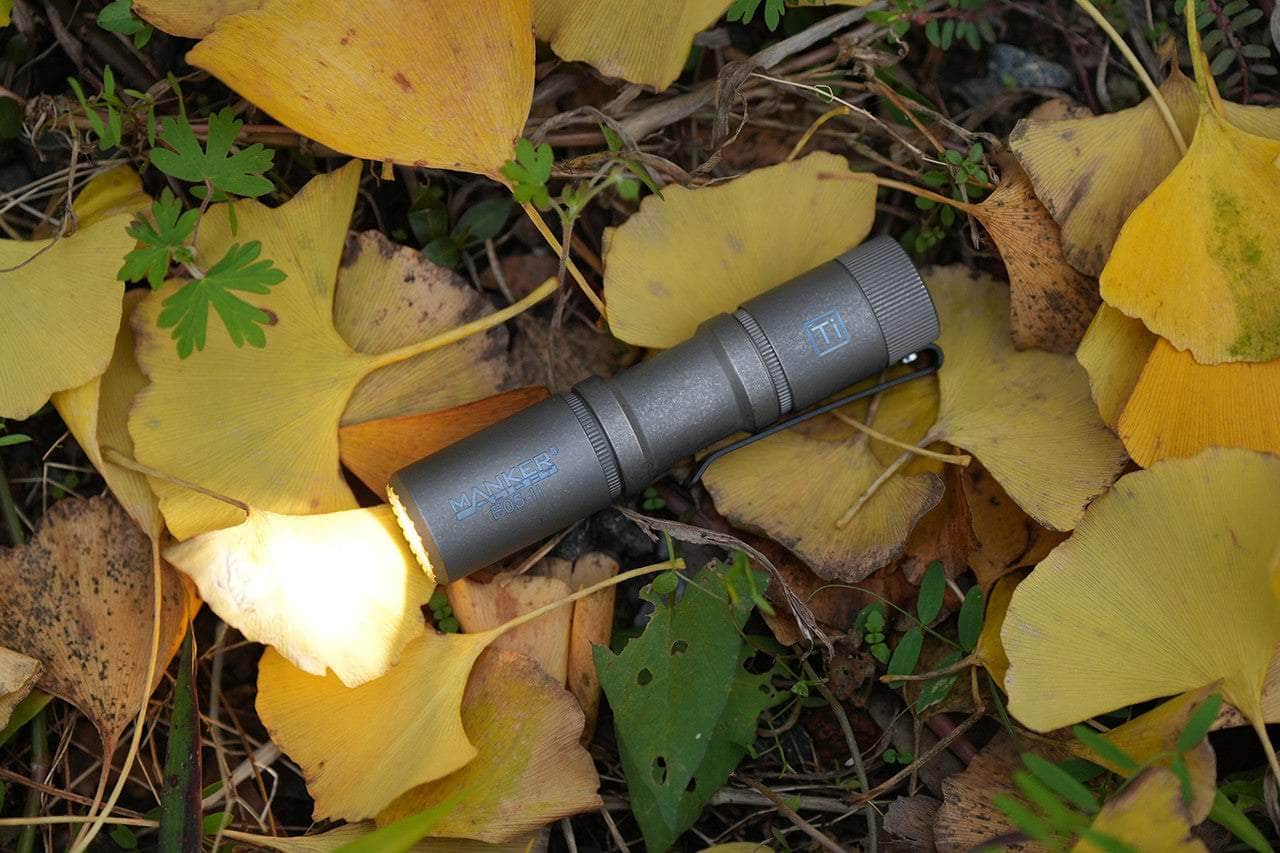 Manker E05 II - Stonewashed Ti — Killzone Flashlights