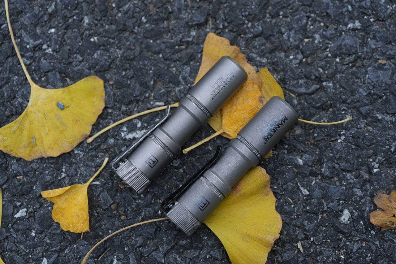 Manker E05 II - Stonewashed Ti — Killzone Flashlights