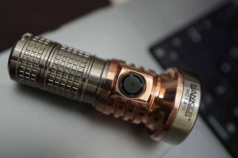 Mankerlight MC13-II-SE Torcia LED 4500 Lumen 600m - Ricaricabile USB-C Con Batteria 18350 - Foto 2