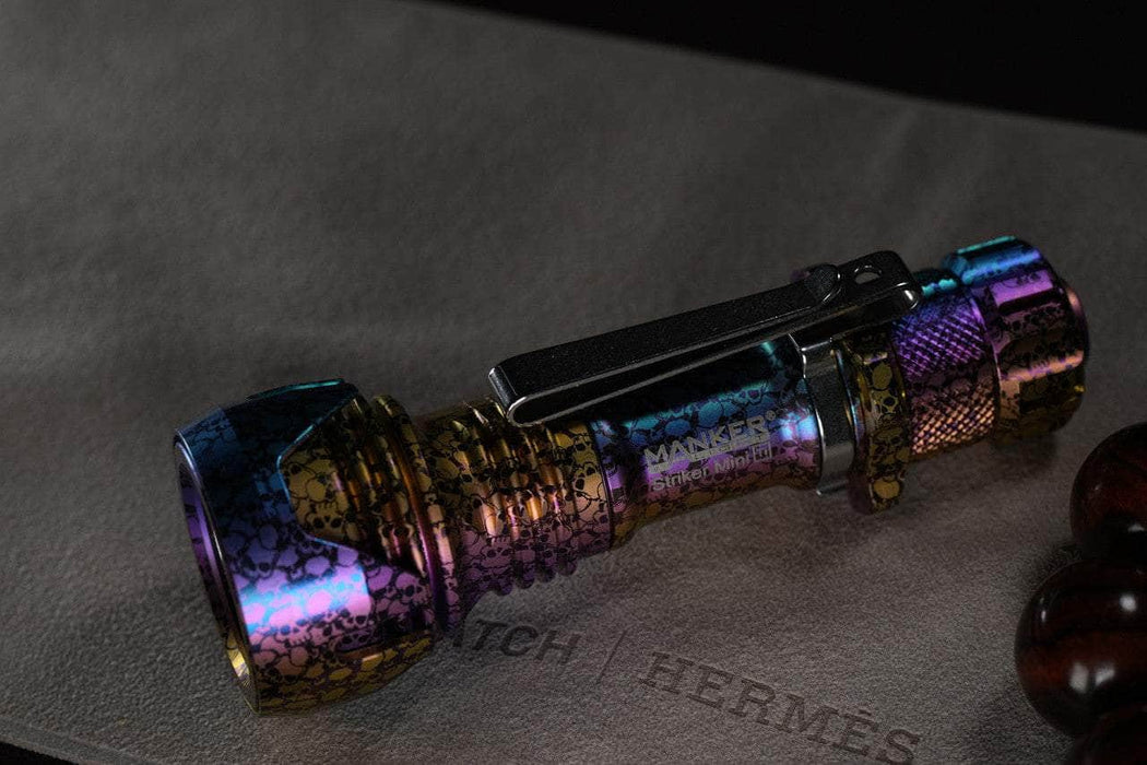 Manker Striker Mini Titanium Color — Killzone Flashlights
