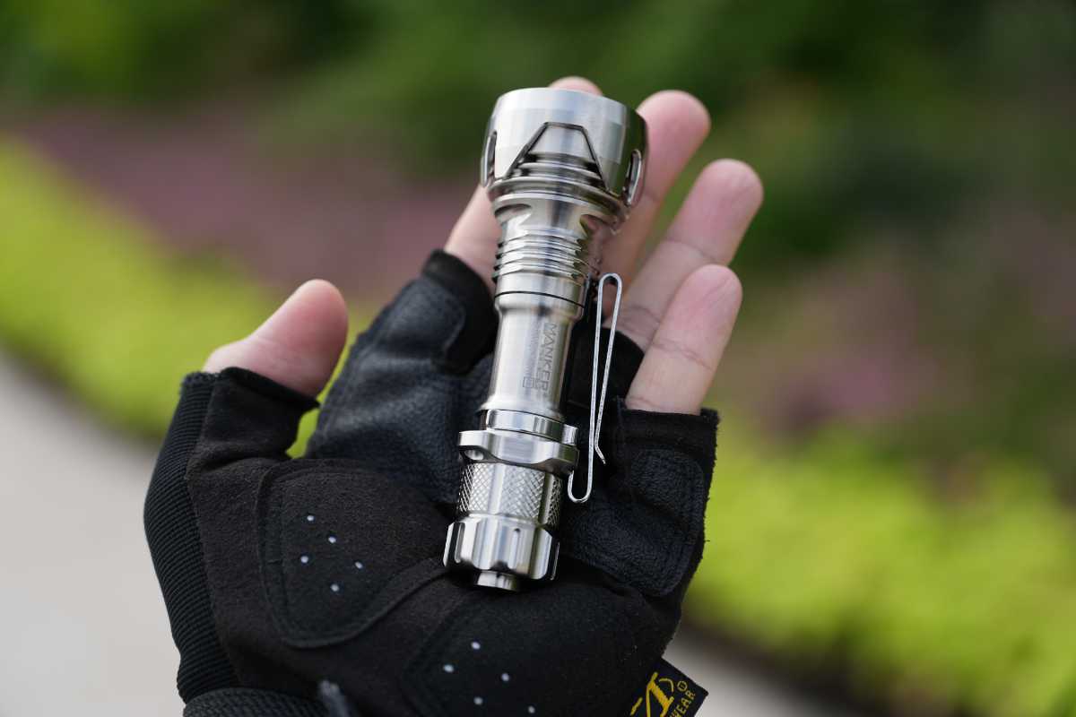 Manker Striker Mini Titanium EDC Flashlight — Killzone Flashlights