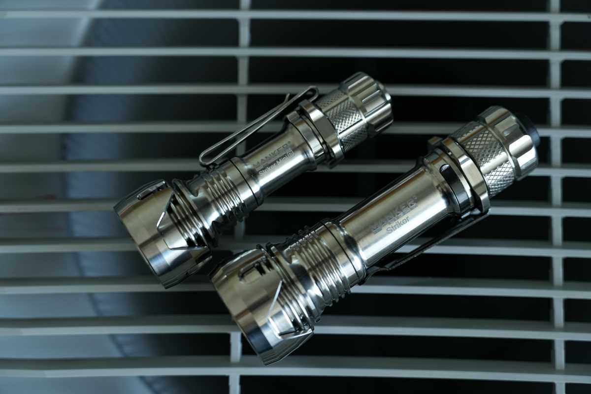 Manker Striker Mini Titanium EDC Flashlight — Killzone Flashlights