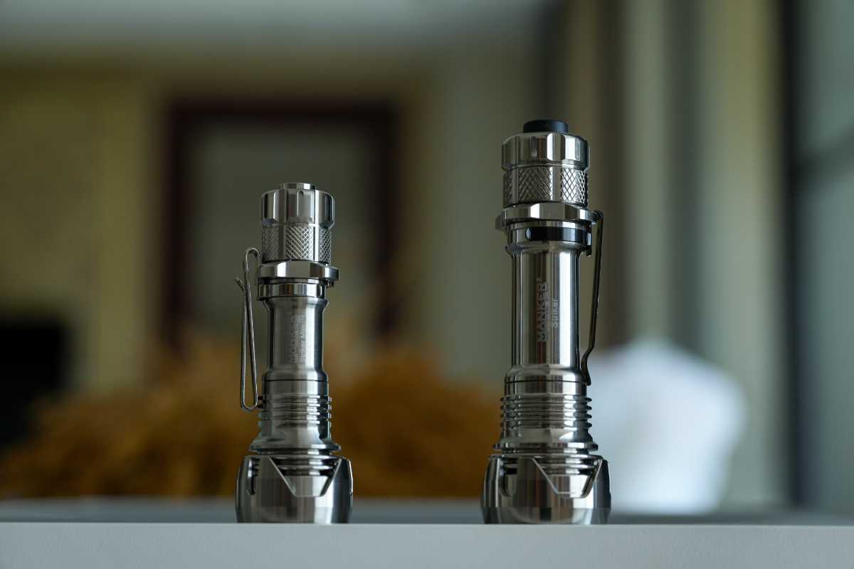 Manker Striker Mini Titanium EDC Flashlight — Killzone Flashlights