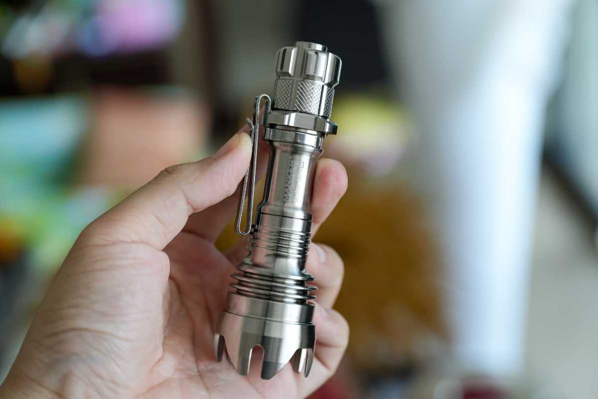 Manker Striker Mini Titanium EDC Flashlight — Killzone Flashlights