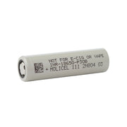 The Molicel P30B 18650 3000mAh 30A Battery is cylindrical and marked as not for e-cig or vape use.