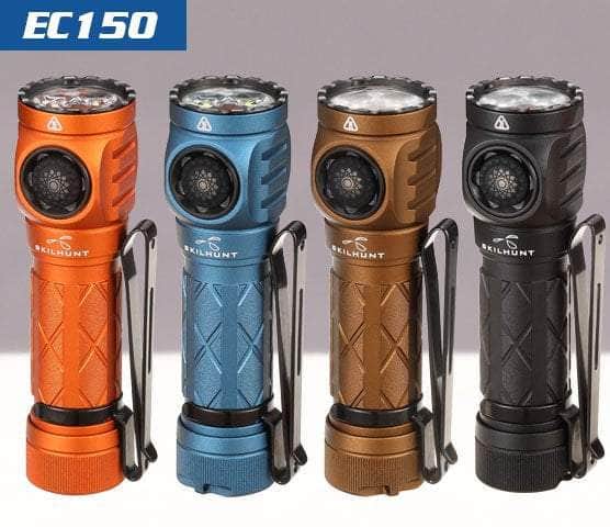 ハンドル付きエキスパンダー ライトブルー Skilhunt EC150 — Killzone Flashlights