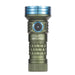 A Skilhunt MiX-7 flashlight with a blue lens.