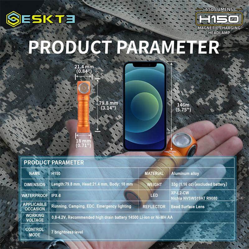 Skilhunt H150 — Killzone Flashlights