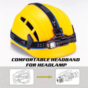 Skilhunt H04 RC Nichia 519A 4500K USB Magnetic Rechargeable LED Headlamp