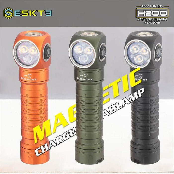 Esktia Skilhunt H200 LED Headlamp.