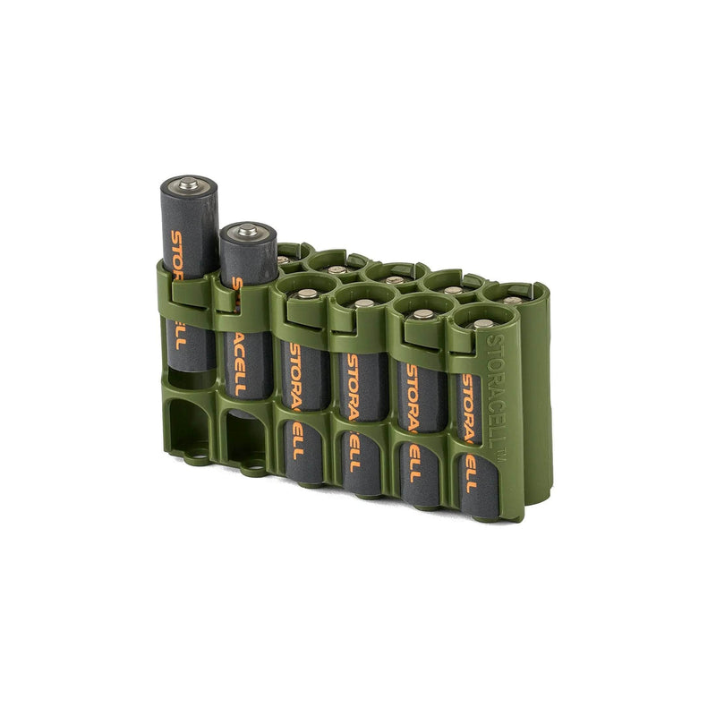 Storacell 12 AA Pack Battery Caddy (Military Green) – image 2
