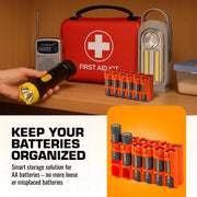Storacell 12 AA Pack Battery Caddy (Orange) – image 5