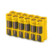 Storacell 12 AA Pack Battery Caddy (Yellow) – image 1