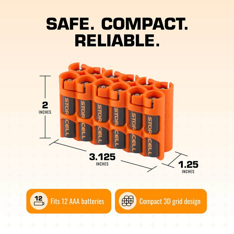 Storacell AAA 12 Pack (Orange) – image 6