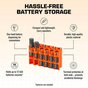 Storacell AAA 12 Pack (Orange) – image 3