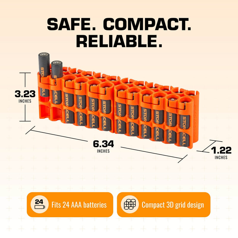 Storacell AAA 24 Pack (Orange) – image 6