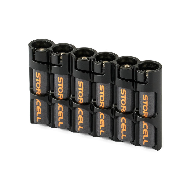 Storacell Slim Line AAA 6 Pack (Tuxedo Black) – image 1