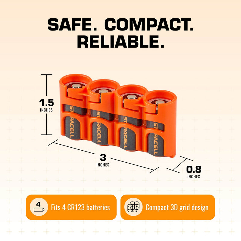 Storacell Slim Line CR123 (Orange) – image 7