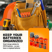 Storacell Slim Line CR123 (Orange) – image 6