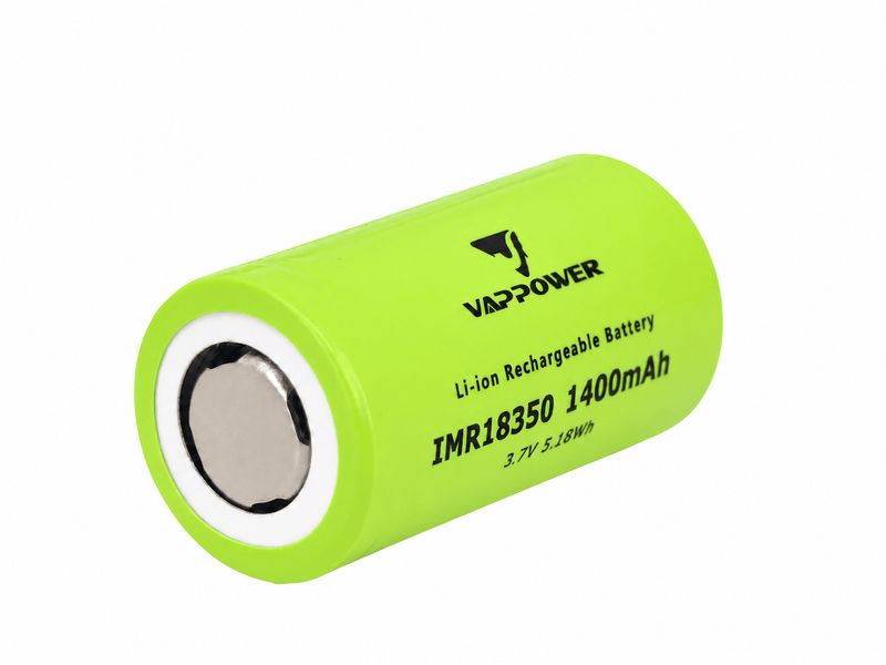Vappower 18350 1400mAh rechargeable lithium-ion battery