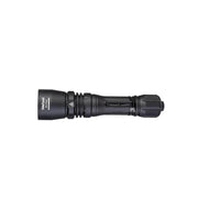 A black, handheld flashlight labeled "Weltool W3Plus" is shown horizontally against a white background. This LEP tactical flashlight boasts 940 lumens, providing ultra-long-range illumination for all your needs.