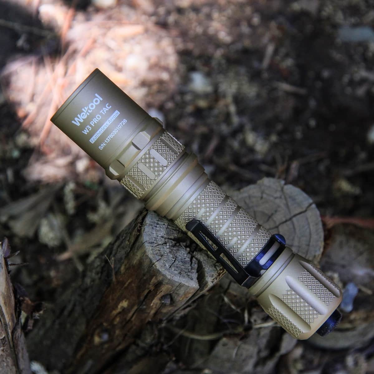 Weltool W3Pro TAC LEP Tactical Flashlight — Killzone Flashlights