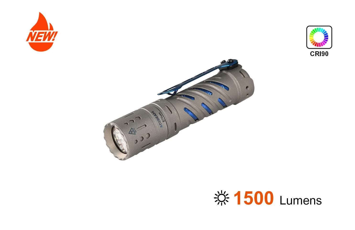 Acebeam E70 MINI TI High-CRI EDC Flashlight — Killzone Flashlights