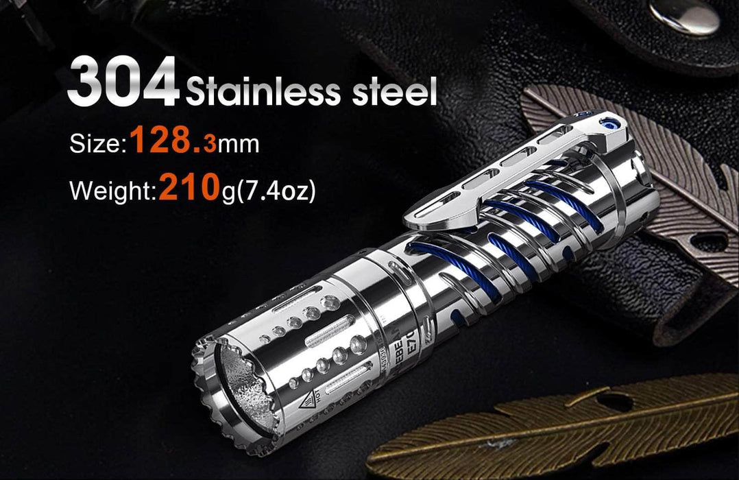 Acebeam E70-SS Stainless Steel
