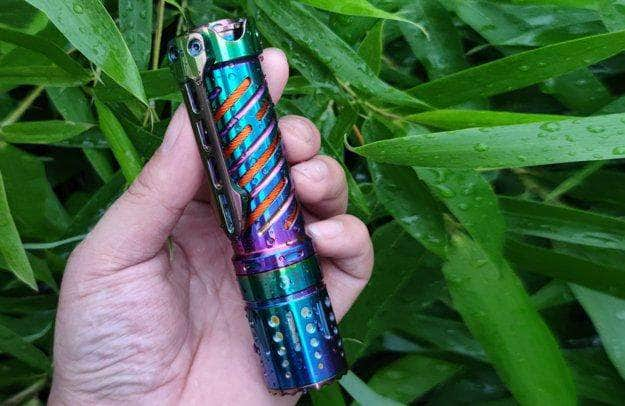 Acebeam E70 Titanium Rainbow PVD