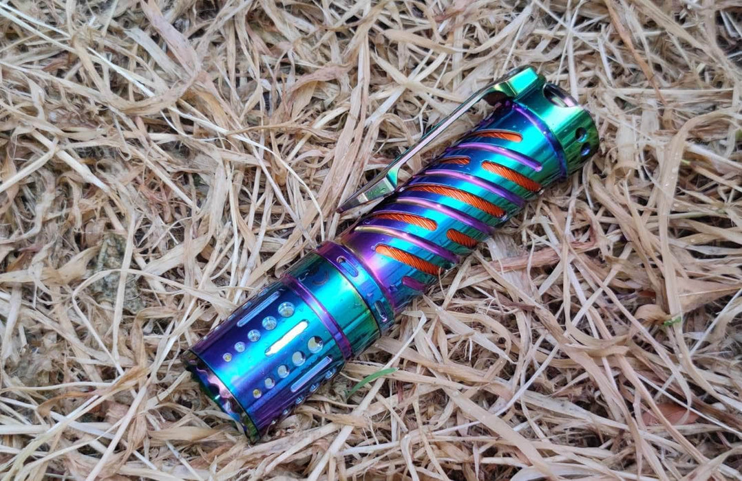 Acebeam E70 Titanium Rainbow PVD