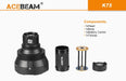 Acebeam K75 – Handheld LED Spotlight