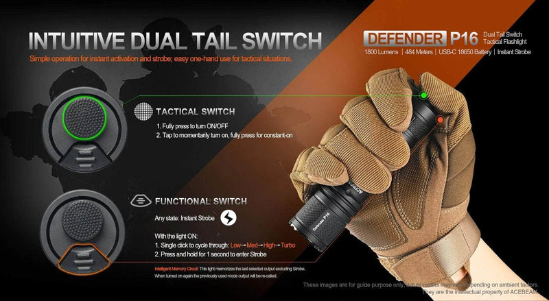 Acebeam P16 Defender