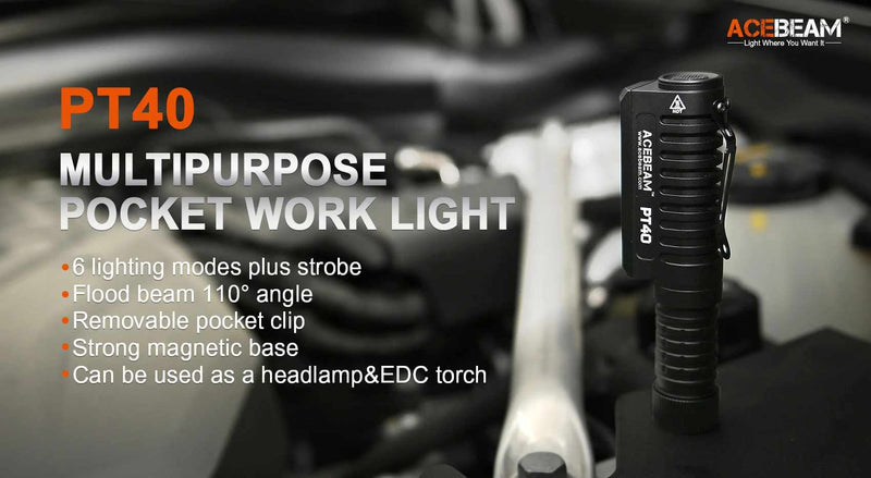 Acebeam PT40 Work Light
