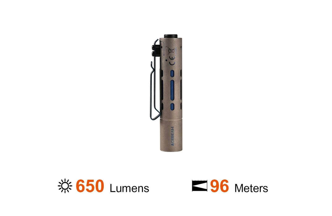 Acebeam Rider RX Titanium EDC Flashlight