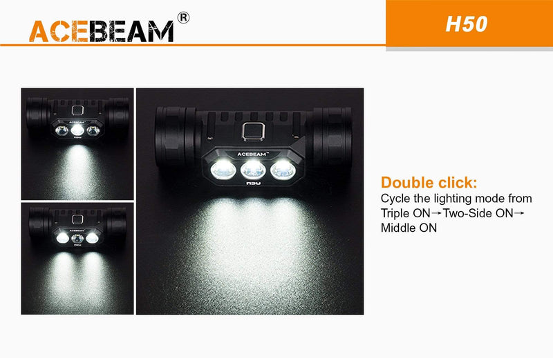 Acebeam H50 — Killzone Flashlights