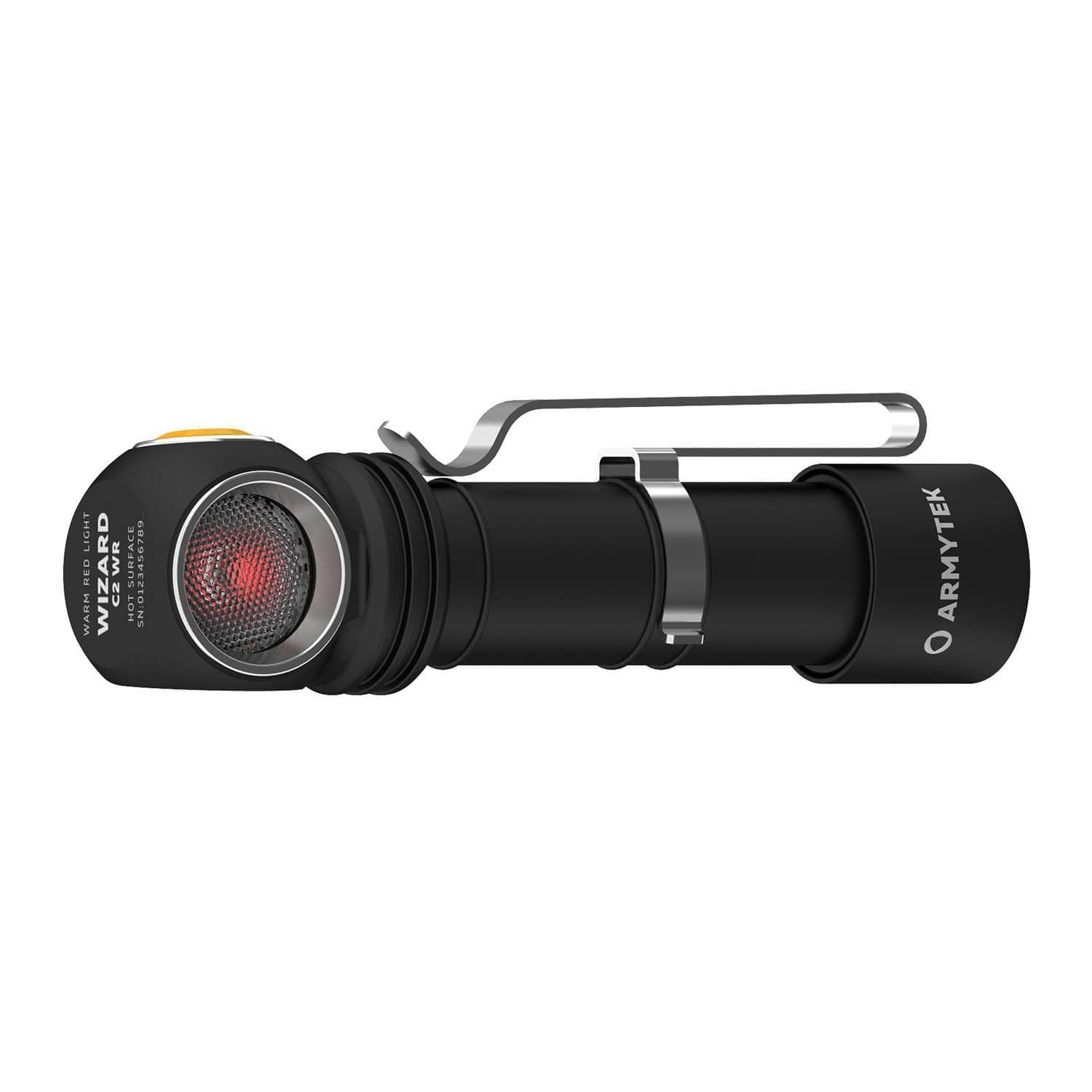 Armytek Wizard C2 WRヘッドランプ 懐中電灯 フラッシュライト Amazon.com: Armytek New Wizard C2 WR White-Red 1100 lm LED