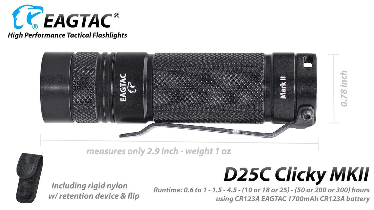 EagleTac D25C Clicky MKII